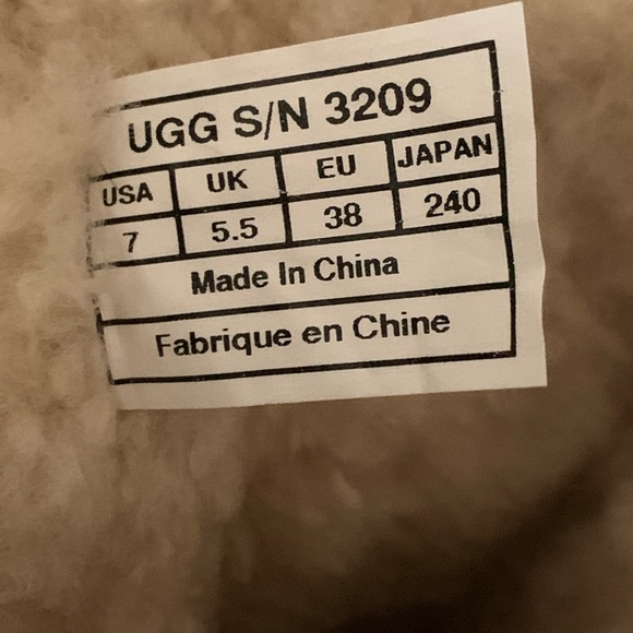 UGG SAVANNA Braided Leather w/ Sherpa Shearling Sheepskin Knee High Boots • 7 - Picture 16 of 16